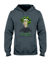 Load image into Gallery viewer, Keep Silent Sparkling Green Lips St Patrick's Day Gift Hoodie
