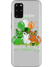 Load image into Gallery viewer, Lovely Cat And Balloons Happy St Patrick's Day Gift For Cat Lovers Phone case
