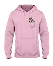 Load image into Gallery viewer, Cool Llama And Sloth In Pocket Meaningful Gift Hoodie

