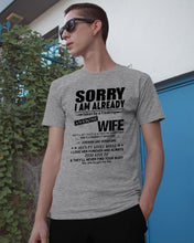 Load image into Gallery viewer, She's My Whole World Gift For Husband Guys Tee
