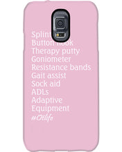 Load image into Gallery viewer, Splints Button Hook Therapy Putty Goniometer Resistance Bands Phone case
