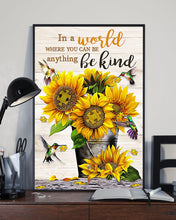 Load image into Gallery viewer, Autism Awareness You Can Be Anything Be Kind Vertical Poster
