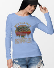 Load image into Gallery viewer, Sing Me A Song Dragonfly Retro Vintage Unisex Long Sleeve
