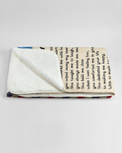 Load image into Gallery viewer, Daughter Gift For Mom You Taught Me To Laugh Sherpa Blanket
