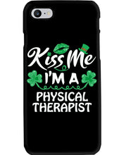 Load image into Gallery viewer, Physical Therapist Green Lip Shamrock St. Patrick's Day Color Changing Mug Phone case

