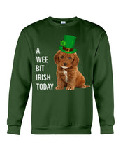 Load image into Gallery viewer, Cockapoo Irish Today Green St. Patrick's Day Printed Mug Sweatshirt
