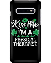 Load image into Gallery viewer, Physical Therapist Green Lip Shamrock St. Patrick's Day Color Changing Mug Phone case
