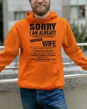 Load image into Gallery viewer, She's My Whole World Gift For Husband Hoodie
