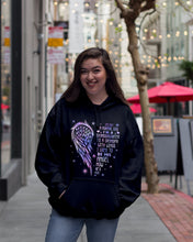 Load image into Gallery viewer, Purple Wings Gift For Angel Grandpa I Used To Be His Angel Hoodie

