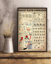 Load image into Gallery viewer, Something You Should Know About Hockey Player Vertical Poster
