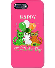 Load image into Gallery viewer, Lovely Cat And Balloons Happy St Patrick's Day Gift For Cat Lovers Phone case
