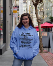 Load image into Gallery viewer, A Freaking Awesome Husband Is My Life Hoodie
