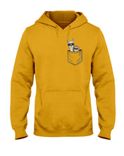 Load image into Gallery viewer, Cool Llama And Sloth In Pocket Meaningful Gift Hoodie
