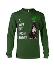 Load image into Gallery viewer, American Staffordshire Terrier Irish Today Green St. Patrick's Day Printed Mug Unisex Long Sleeve

