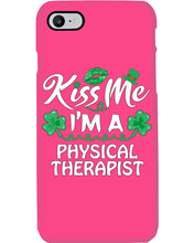 Load image into Gallery viewer, Physical Therapist Green Lip Shamrock St. Patrick's Day Color Changing Mug Phone case
