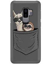 Load image into Gallery viewer, Cool Llama And Sloth In Pocket Meaningful Gift Phone case
