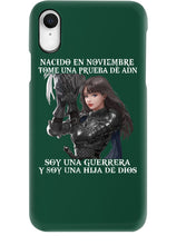 Load image into Gallery viewer, Nacido En Noviembre Tome Una Prueba De Ad Birthday Gift Phone case
