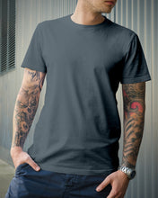Load image into Gallery viewer, Gift For Grandpa A Big Piece Of My Heart Lives Guys Tee

