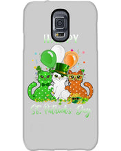 Load image into Gallery viewer, Lovely Cat And Balloons Happy St Patrick's Day Gift For Cat Lovers Phone case
