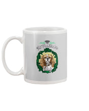 Load image into Gallery viewer, Cavalier Mirror Happy St Patrick's Day Gift For Dog Lovers Mug
