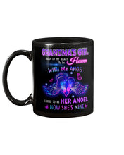 Load image into Gallery viewer, Gift For Angel Grandma Half Of My Heart Is In Heaven Mug
