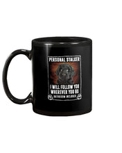 Load image into Gallery viewer, Labradoodle Personal Stalker St. Patrick's Day Printed Mug Mug
