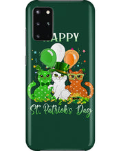 Load image into Gallery viewer, Lovely Cat And Balloons Happy St Patrick's Day Gift For Cat Lovers Phone case
