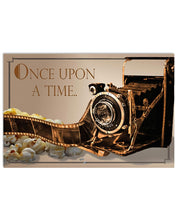 Load image into Gallery viewer, Photographer Once Upon A time There Was A Girl Who Loved Camera Horizontal Poster
