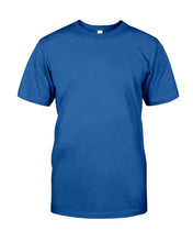 Load image into Gallery viewer, Lucky Son Who Raised By A Freaking Awesome June Mom Guys Tee
