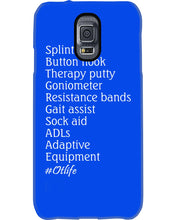 Load image into Gallery viewer, Splints Button Hook Therapy Putty Goniometer Resistance Bands Phone case

