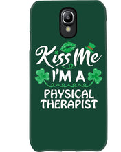 Load image into Gallery viewer, Physical Therapist Green Lip Shamrock St. Patrick's Day Color Changing Mug Phone case
