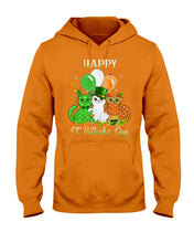 Load image into Gallery viewer, Lovely Cat And Balloons Happy St Patrick's Day Gift For Cat Lovers Hoodie
