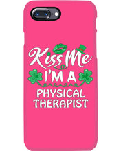 Load image into Gallery viewer, Physical Therapist Green Lip Shamrock St. Patrick's Day Color Changing Mug Phone case
