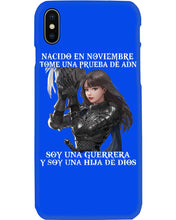 Load image into Gallery viewer, Nacido En Noviembre Tome Una Prueba De Ad Birthday Gift Phone case
