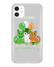 Load image into Gallery viewer, Lovely Cat And Balloons Happy St Patrick's Day Gift For Cat Lovers Phone case
