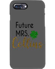 Load image into Gallery viewer, Shamrock Future Mrs Collins St Patrick's Day Phone case
