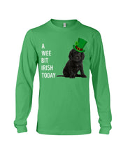 Load image into Gallery viewer, Black Cocker Spaniel Irish Today Green St. Patrick's Day Printed Mug Unisex Long Sleeve

