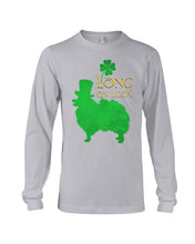 Load image into Gallery viewer, Pomeranian Long On Luck Green St. Patrick's Day Printed Mug Unisex Long Sleeve
