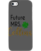Load image into Gallery viewer, Shamrock Future Mrs Collins St Patrick's Day Phone case
