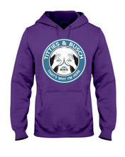 Load image into Gallery viewer, Titties And Busch That's Why I'm Here Hoodie
