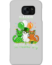 Load image into Gallery viewer, Lovely Cat And Balloons Happy St Patrick's Day Gift For Cat Lovers Phone case
