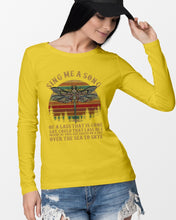 Load image into Gallery viewer, Sing Me A Song Dragonfly Retro Vintage Unisex Long Sleeve
