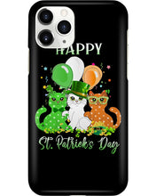 Load image into Gallery viewer, Lovely Cat And Balloons Happy St Patrick's Day Gift For Cat Lovers Phone case
