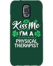 Load image into Gallery viewer, Physical Therapist Green Lip Shamrock St. Patrick's Day Color Changing Mug Phone case
