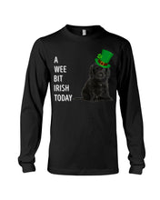 Load image into Gallery viewer, Black Cocker Spaniel Irish Today Green St. Patrick's Day Printed Mug Unisex Long Sleeve
