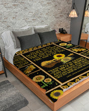 Load image into Gallery viewer, Sunflowers Gift For Mother In Law You Are Also My Daughter In Heart Sherpa Blanket

