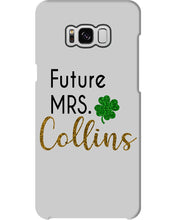 Load image into Gallery viewer, Shamrock Future Mrs Collins St Patrick's Day Phone case
