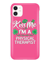 Load image into Gallery viewer, Physical Therapist Green Lip Shamrock St. Patrick's Day Color Changing Mug Phone case
