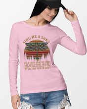 Load image into Gallery viewer, Sing Me A Song Dragonfly Retro Vintage Unisex Long Sleeve
