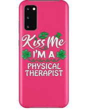 Load image into Gallery viewer, Physical Therapist Green Lip Shamrock St. Patrick's Day Color Changing Mug Phone case
